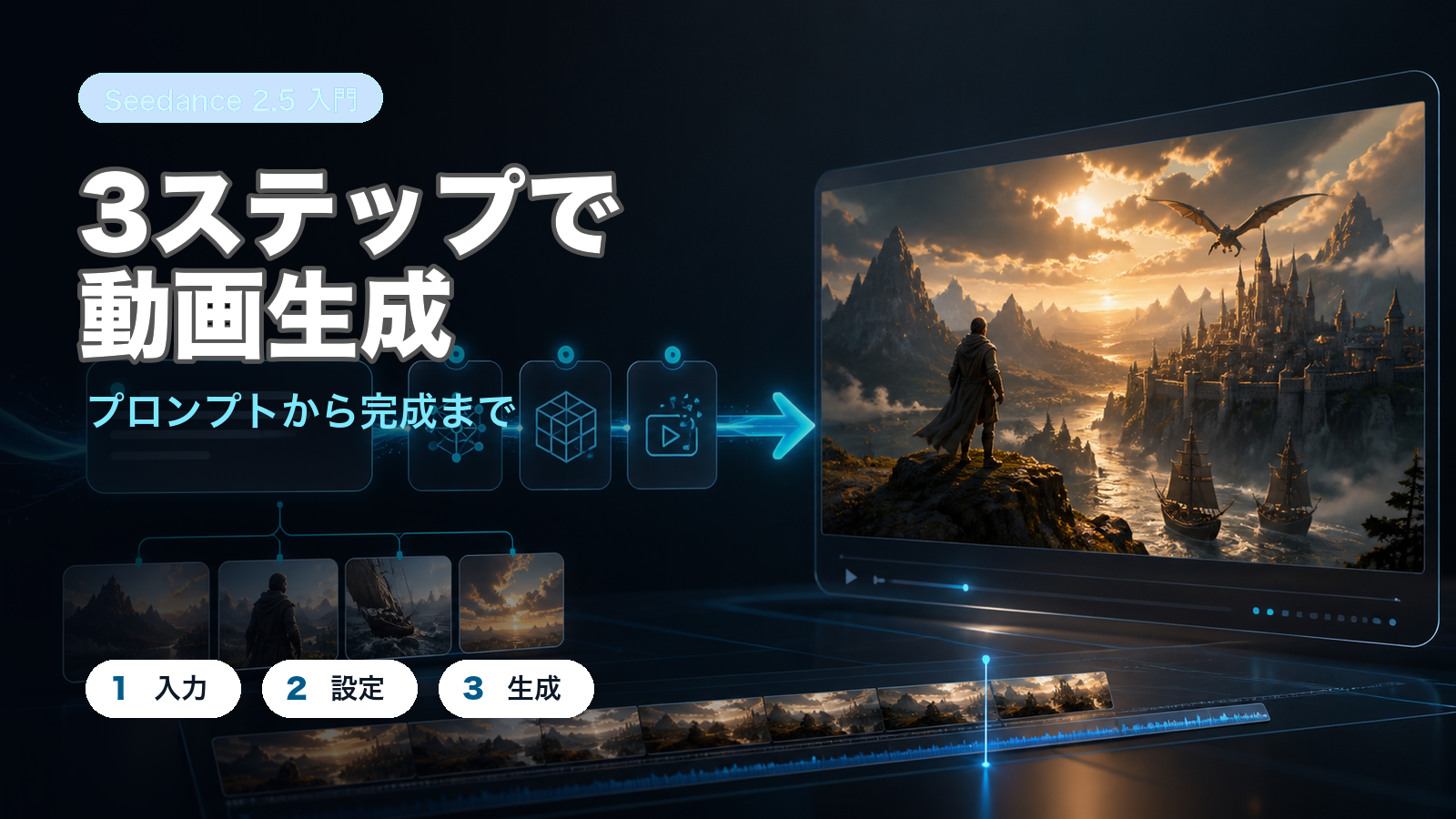 シーダンス 2.5 の使い方:登録から30秒・60秒・180秒の動画まで【公式マニュアル完全ガイド】 シーダンス 2.5 の使い方:登録から30秒・60秒・180秒の動画まで【公式マニュアル完全ガイド】